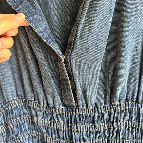 Anthropologie Denim Dress - Picture 2 of 5